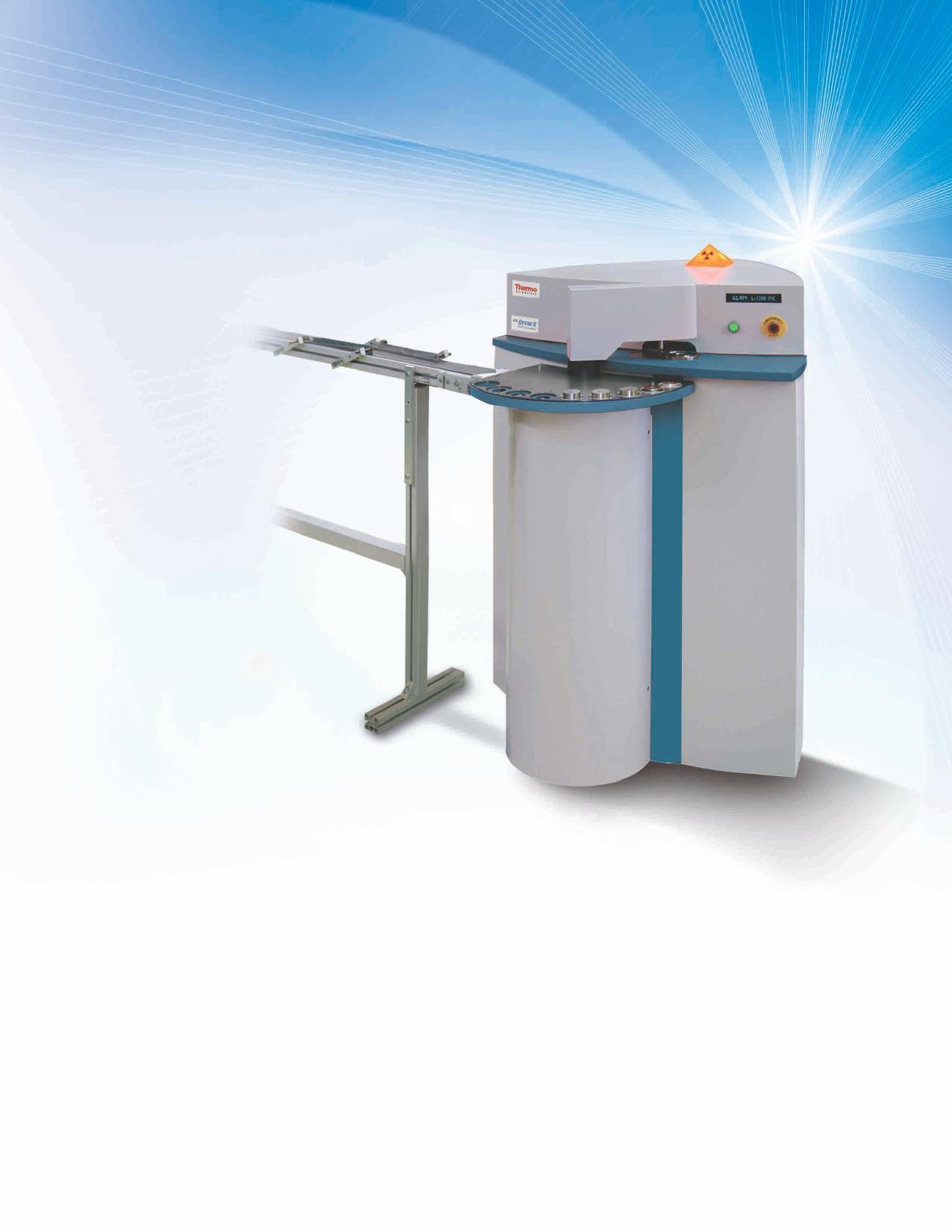 طیف‌سنج WDXRF سری ARL OPTIM’X از Thermo Scientific